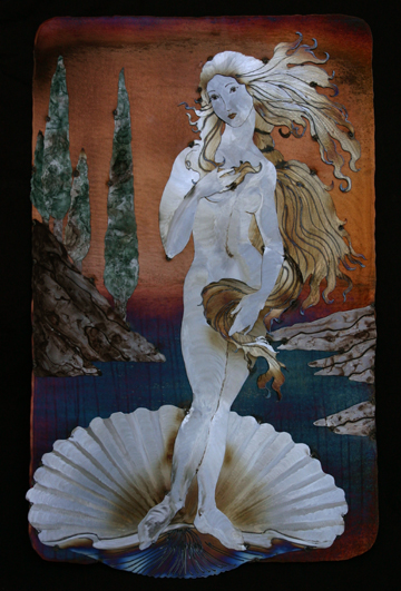Venus by Botocelli for Professor of Feminine Studies, UCLA.