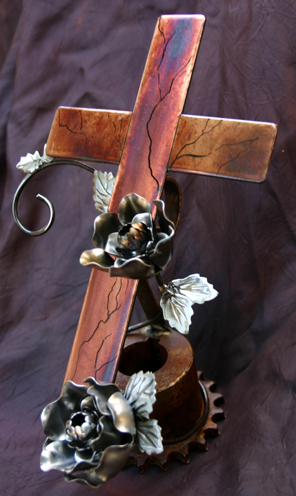 Rose Cross standing 3