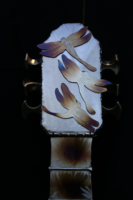 Headstock dragonflies...