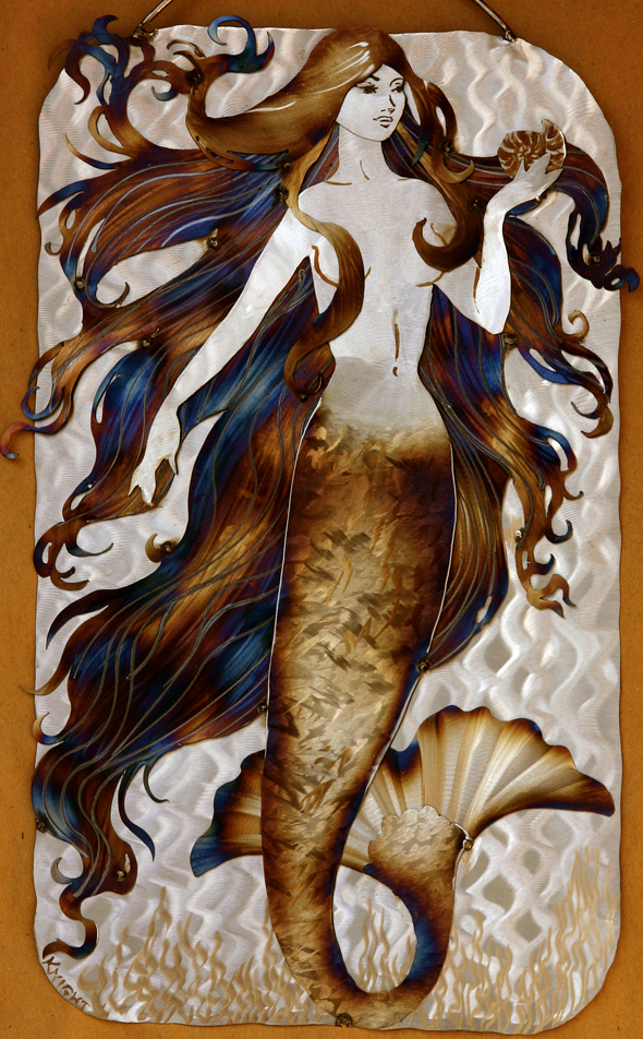 Mermaid golden tail 