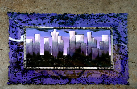 City Scape in Lavender: 36