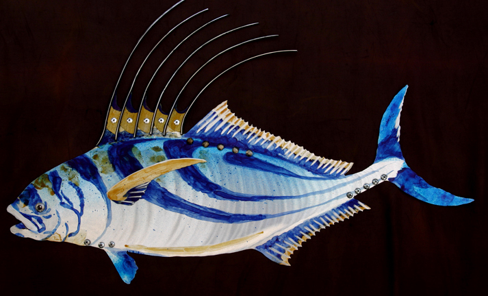 Rooster fish (with Wire spikes) 28